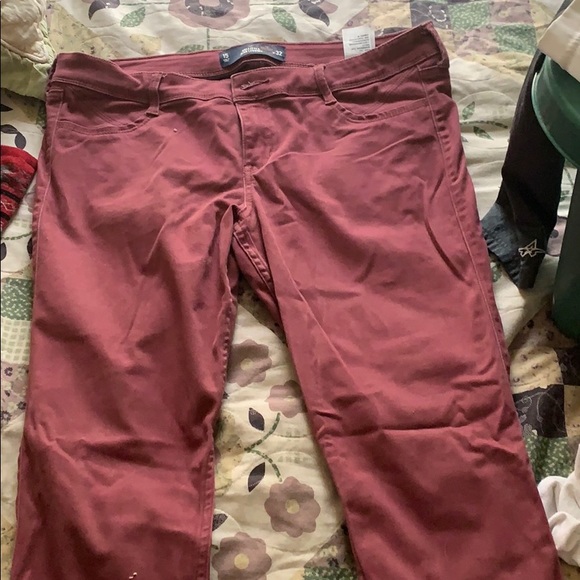 Size 15 Hollister colored jeans leggings - Picture 2 of 3